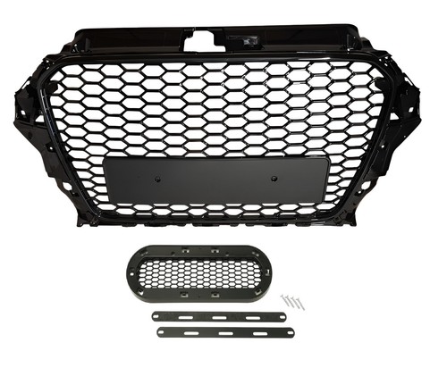 Kühlergrill schwarz sport - kühlergrill,