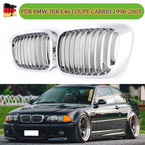Chrom nieren kühlergrill - 2x,