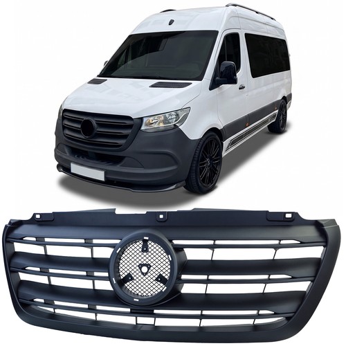 Front kühlergrill schwarz - front,