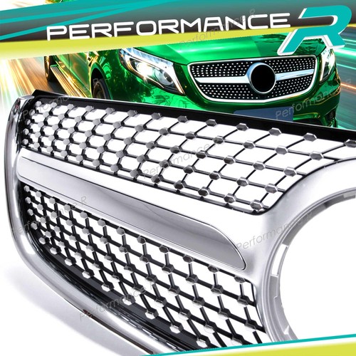 Diamant kühlergrill chrom - kühlergrill,